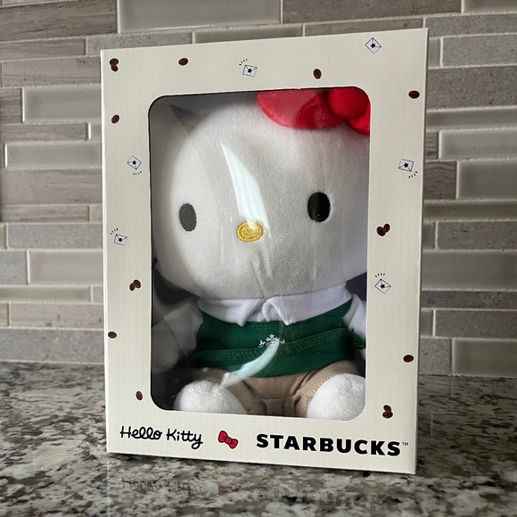 Starbucks Hello Kitty Plush 2025 - Picture 4 of 6